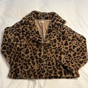 Women’s Faux Fur Cropped jacket